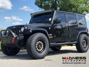 Jeep Custom Wheels (1) - Black Rhino - 17 x 9.5 - Arsenal - Sand on Black 